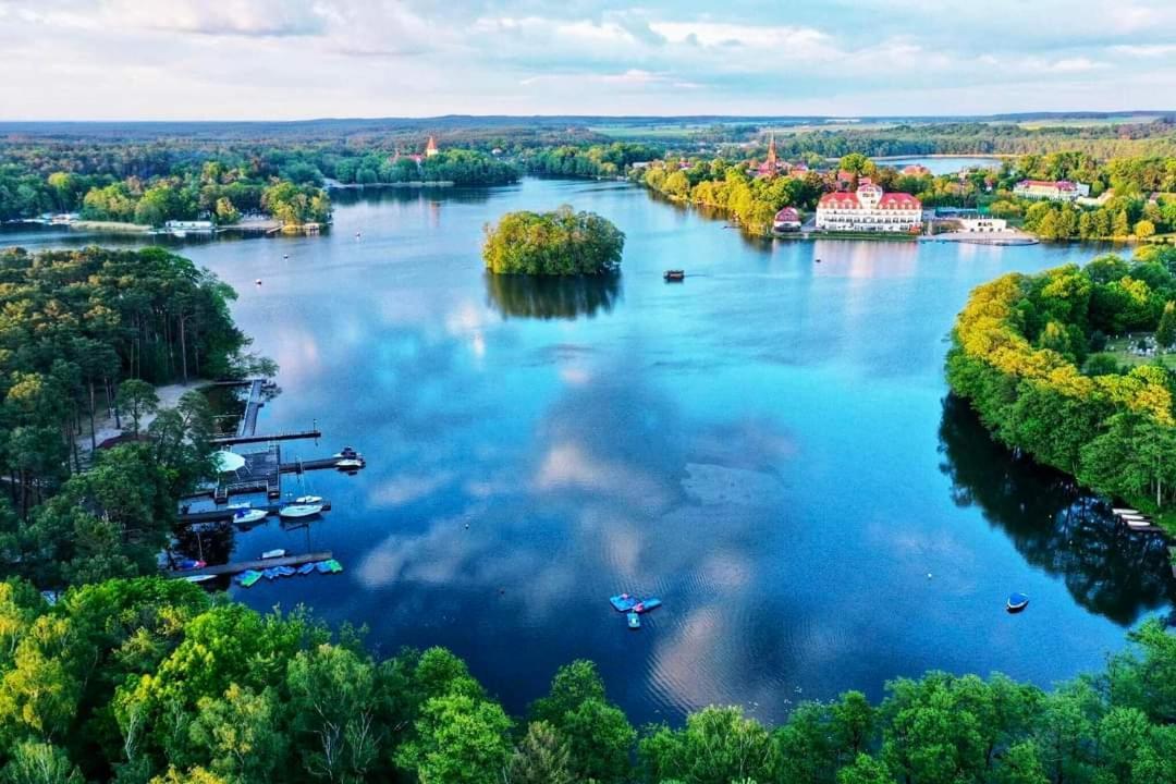 Lake Houselubniewice Domek Caloroczny Z Jacuzzi Blisko Jeziora المظهر الخارجي الصورة