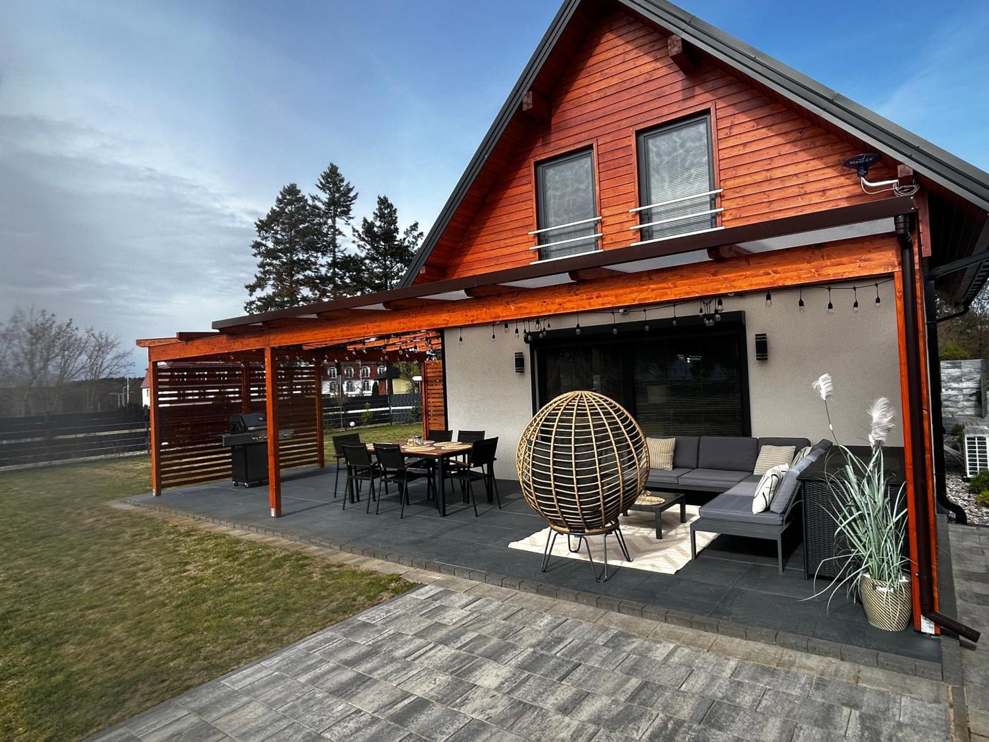 Lake Houselubniewice Domek Caloroczny Z Jacuzzi Blisko Jeziora المظهر الخارجي الصورة