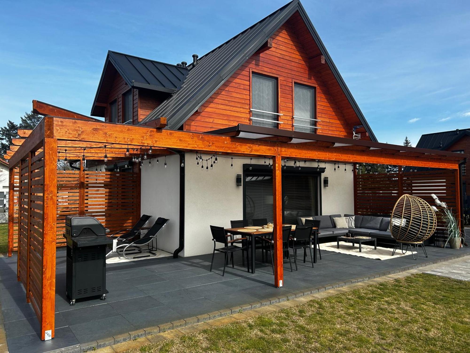 Lake Houselubniewice Domek Caloroczny Z Jacuzzi Blisko Jeziora المظهر الخارجي الصورة